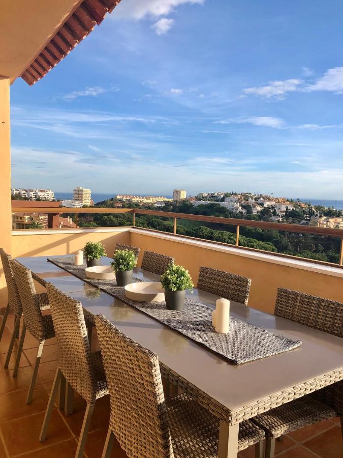 Luxurious Duplex Penthouse With Golf And Sea Views Leilighet Benalmádena Eksteriør bilde